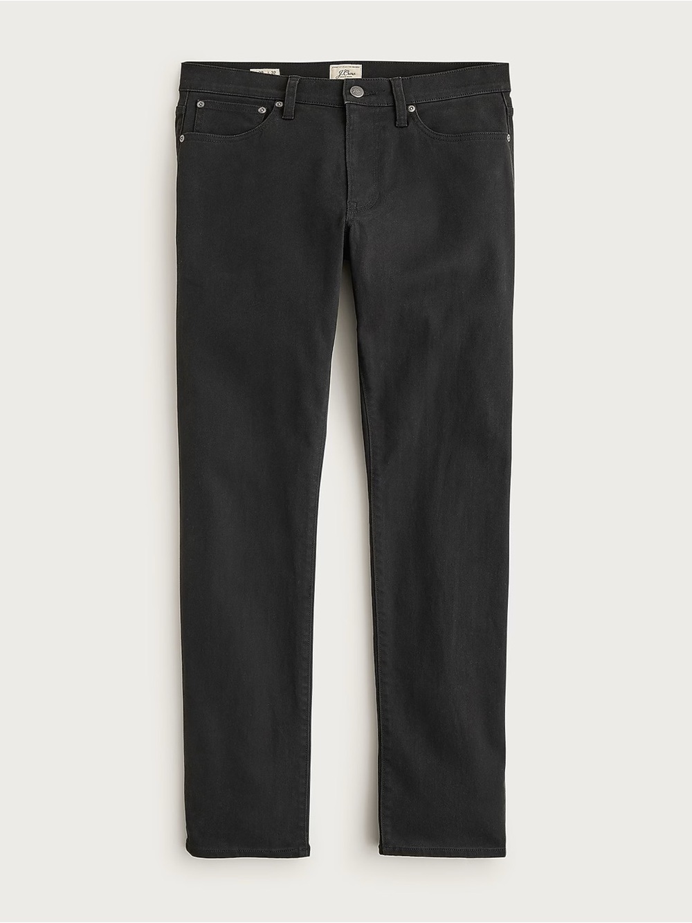 J. Crew Men's Black Slim Straight Jeans
